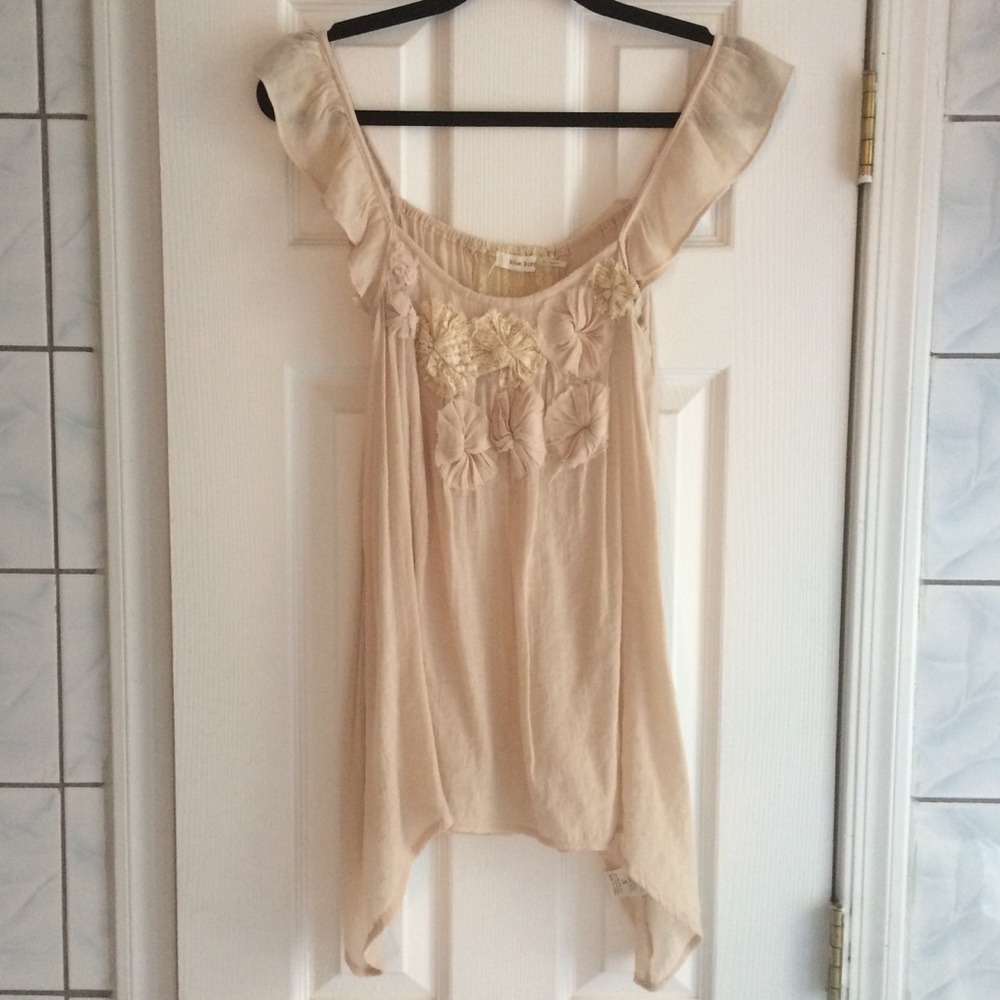 Blue Bird Boho Tunic Tank